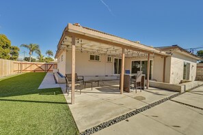 Covered Patio | Fenced-In Yard