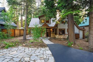 Front exterior of the house.