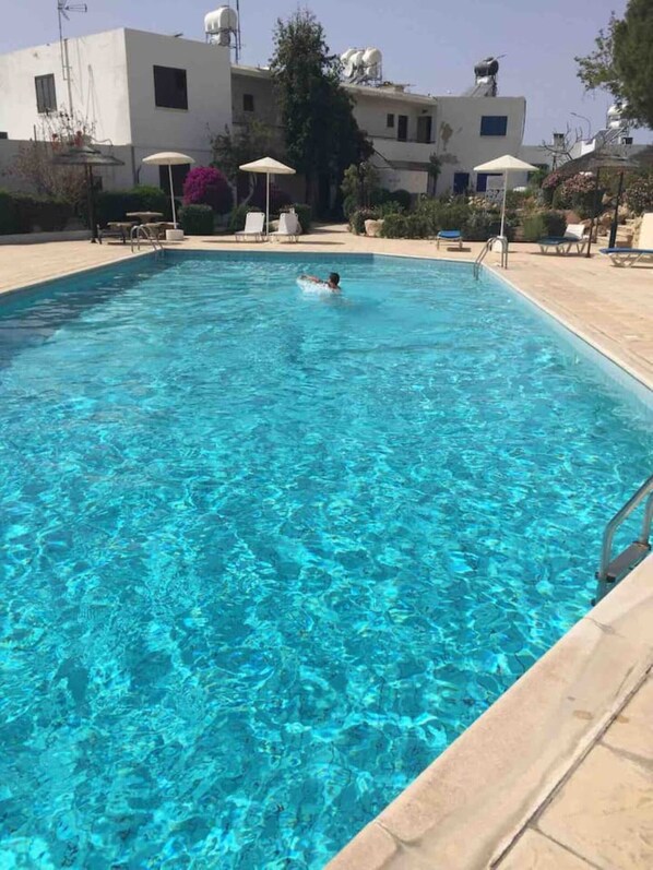 Our gorgeous shared pool which is only accessible for residents