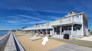 First floor condo with direct beach access