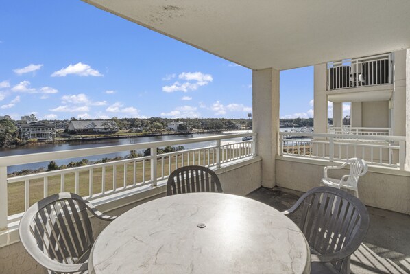 Living Room Balcony View