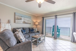 Gulf front living room