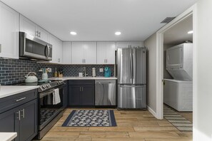 Fully applianced kitchen