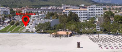 Wohnung mit Meerblick in Puerto Alcudia.