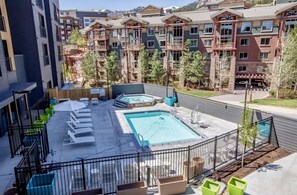 Pool and Hot tub open year round.