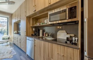 Fully stocked Kitchenette