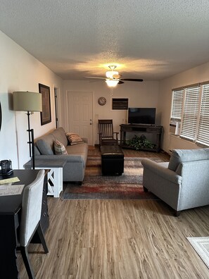 Large living room space