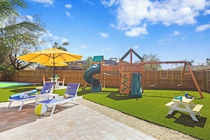Amazing Children's Playset with 2 Slides!