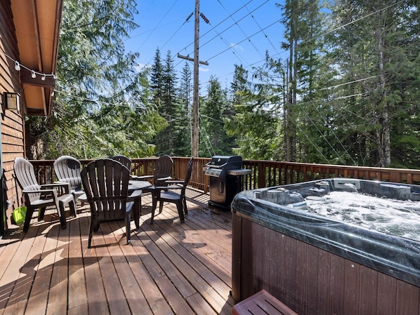 Govy Alpine Getaway Back Deck