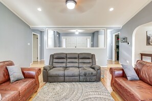Living Room | Main Floor | Smart TV | 1 Interior Step