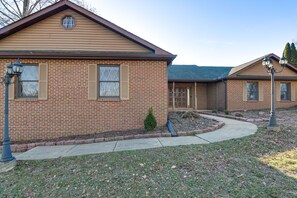 Home Exterior | Pet Friendly w/ Fee | 1 Acre of Land
