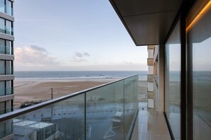 Terrace with ocean view