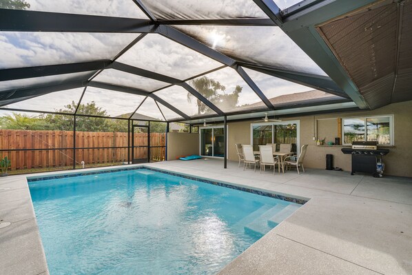 Cape Coral Vacation Rental | 3BR | 2BA | 1,870 Sq Ft | 1 Exterior Step Required