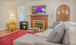 Relax and unwind while enjoying the atmosphere with your Favorite shows!