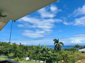 Beautiful ocean views from the balcony