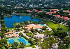 BF201 - Bonita Fairways amenities include a community pool, tennis, pickleball and bocce courts, a putting green and golf course and a clubhouse