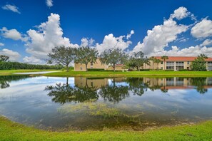 BF201 - Gorgeous view from this top floor corner condo in the gated community of Bonita Fairways.