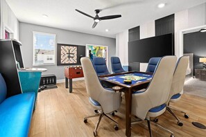 Loft w/ Foosball & Poker Table