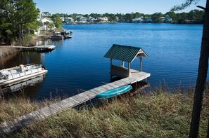 Private dock on Eastern Lake