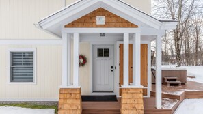 Riverbend Retreat: A Three-Story Haven in Stowe (2706)