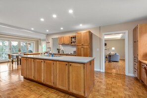 Spacious kitchen