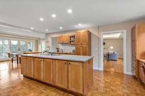 Spacious kitchen
