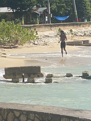 Vista spiaggia/mare