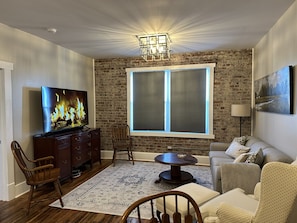 65" TV with wifi connection.