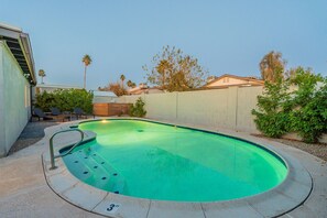 Heated pool