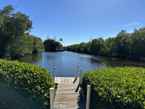 The dock