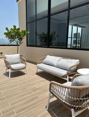 Pool area