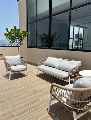 Pool area