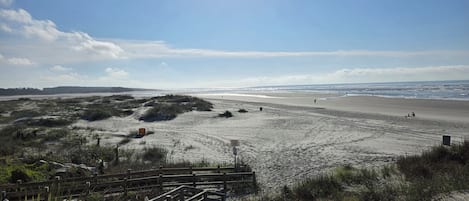 Ocean front. View of the Point from 2nd floor balcony.