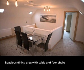 Lounge with dining area 