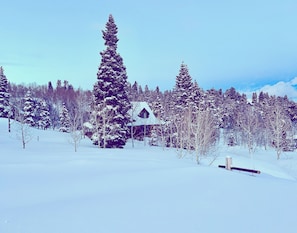 Property in peak snow season