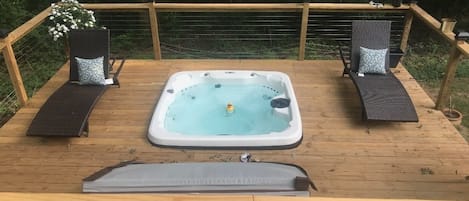 Bain à remous extérieur