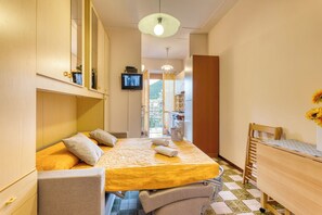 Sofa bed (sleeping area for studio)