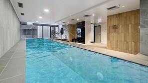 Heated indoor pool 