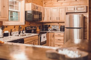 Kitchen with Granite Countertops