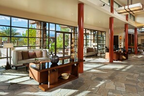 Lobby with 24/7 concierge