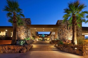 Resort front entrance