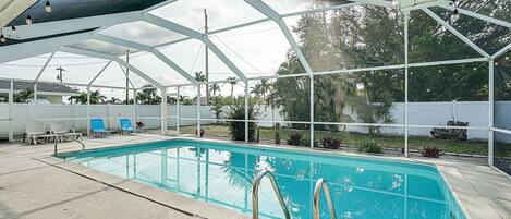Cape Coral Vacation Rental | 3BR | 2BA | 1,563 Sq Ft | 2 Steps to Enter