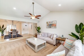 Living Room | Main Floor | Smart TV | Free WiFi