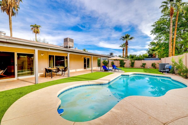 Scottsdale Vacation Rental | 3BR | 2BA | 1,817 Sq Ft | Small Step for Entry