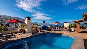 Takterrasspool