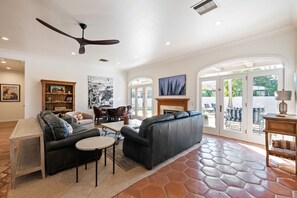 Living Room and Game Table