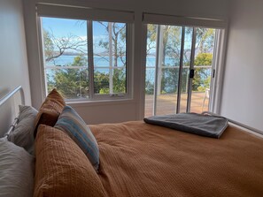 Bedroom 1 - walk out onto deck!
