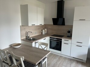 Troll’s Ferienwohnung-Küche