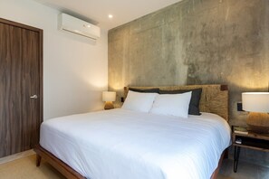 Sweet dreams in this luxurious bedroom. Wake up to paradise.