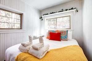 Queen bedroom.